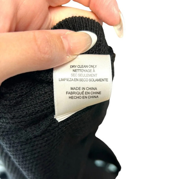 Sachin + Babi Knit Mesh Skeleton Goth Gore Spine Skeleton‎ Sweater Size Small - Picture 10 of 11